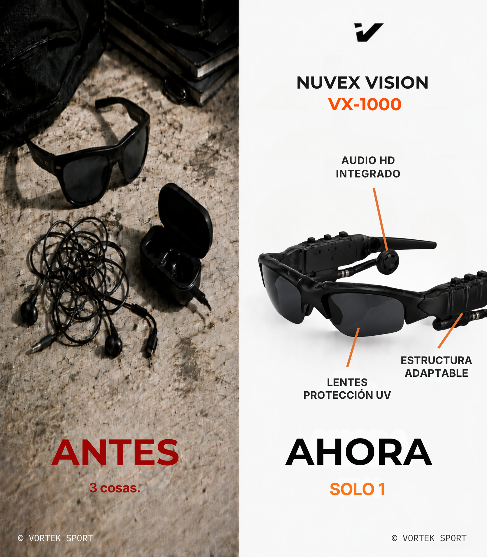 Gafas Nuvex Vision VX-1000