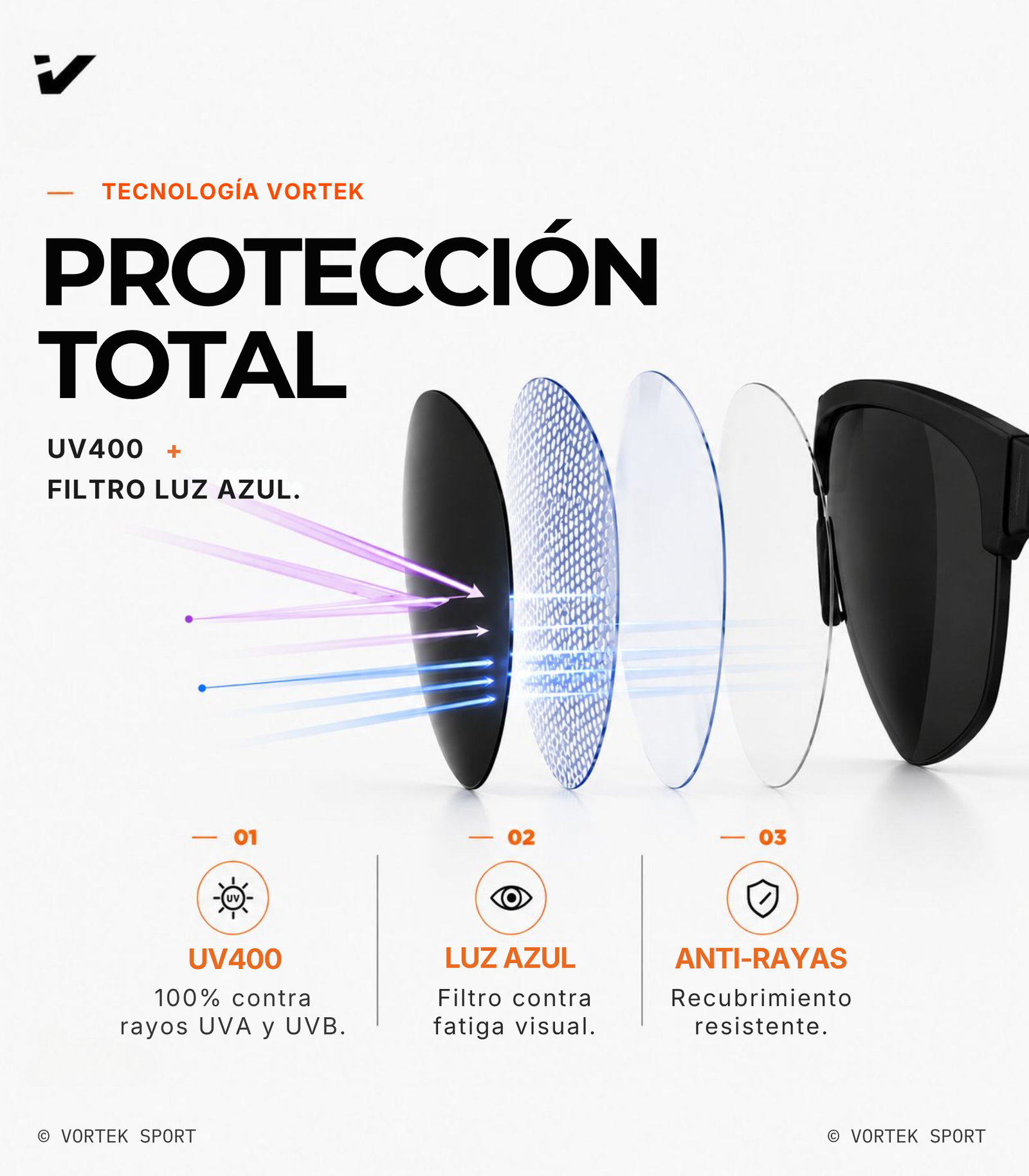 Gafas Nuvex Vision VX-1000